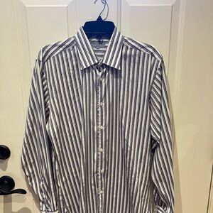 Ted Baker Men's Striped Dress Shirt